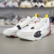 李寧籃球鞋男款2025新款韋德全城13輕量高回彈比賽鞋ABAV017 標準白/黑色ABAV001-1 46