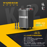 維爾晶K12廣場(chǎng)舞專業(yè)設(shè)備戶外K歌樂(lè)器演奏直播內(nèi)錄拉桿藍(lán)牙音箱