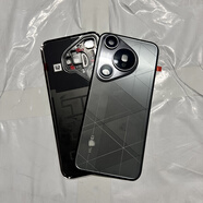 華為（HUAWEI）【品牌原裝】適用于適用華為Pura70Pro原裝拆機后蓋Pura70后屏玻 pura70pro+原拆99新【魅影黑】 安裝無縫