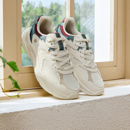 361°男鞋運動(dòng)鞋2025夏季新款透氣網(wǎng)面鞋子軟彈百搭休閑鞋男士輕便跑鞋 西米色/暗松綠 39