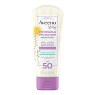 艾維諾（Aveeno）美國代購Aveeno baby艾維諾嬰兒童防過敏物理防水防曬霜SPF50 嬰幼兒物理防曬乳液88ml