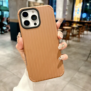 康思琦新款二合一膚感行李箱紋適用蘋(píng)果16Promax手機殼簡(jiǎn)約高級iPhone15Pro全包防摔鏡頭14/13保護套男女 膚感二合一【棕黃色-行李箱紋】四角防摔 IPhone 11 Promax