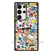 三星（SAMSUNG）原裝適用CASE聯(lián)名可愛卡通Hello Kitty凱蒂貓Galaxy S25 Ultra手機(jī)殼Samsung S24u時尚少女S23+防 新款亞克力【MagSafe磁吸版】KT貓