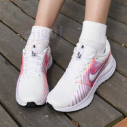 耐克（NIKE）官方 艦店女鞋 25夏新款運(yùn)動(dòng)鞋低幫透氣休閑鞋緩震時(shí)尚跑步鞋子女 RUN DEFY/粉白【新到貨】 36