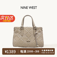 NINE WEST包包女包奢侈品牌2025新款單肩斜挎包女生日情人節(jié)禮物送老婆女友 奶杏色