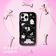 PopSockets【微微日常·手機(jī)殼】泡泡騷手機(jī)保護(hù)防摔蘋果手機(jī)保護(hù)套MAGSAFE磁吸生態(tài)iPhone16 ProMax手機(jī)殼 小狗漫畫  iPhone 16 Pro