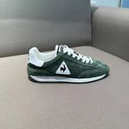 樂(lè)卡克（Le coq sportif）早秋新款軟底休閑鞋法國(guó)大公雞低幫板鞋百搭阿甘鞋運(yùn)動(dòng)百搭男鞋 綠色 39