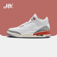 耐克（NIKE）【潮】Air Jordan 3 Retro耐克男鞋aj3低幫休閑跑步鞋運(yùn)動(dòng)籃球鞋 CK9246-121（白紅灰） 43
