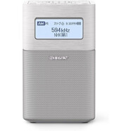 索尼（SONY） 【日本直郵】ICF-P37索尼便捷收音機 fm調(diào)頻收音機 模擬調(diào)諧電池式小廣播老年人隨身聽播放器 SRF-V1BT【白色】 【模擬調(diào)諧收音機，F(xiàn)M調(diào)頻87-108MHz】