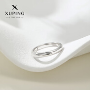 XUPING旭平首飾小眾經(jīng)典大氣簡約情侶戒指素圈ins風(fēng)禮物 素圈戒指【9碼-面寬約4mm】