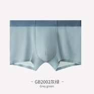 糜嵐（MieLanat）羅麗絲內(nèi)褲男2025米蘭120S冰絲男士內(nèi)褲輕薄飄飛面膜褲色抑 GB2002灰綠 1條 2XL 2XL180(140-160斤)