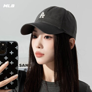 美職棒（MLB）帽子男帽女帽春夏季透氣遮陽帽新款休閑帽鴨舌帽軟頂運動棒球帽 洛杉磯道奇隊/炭灰色/77 均碼 F