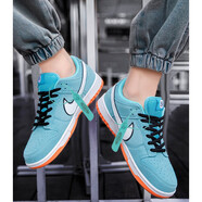 CLENIKEEDAIR NIKE.莆田純原男鞋低幫藍白58賽車(chē)dunksb黑白生膠aj泡泡糖女 Dunk58白藍NIKE 40 NIKE