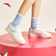 安踏輕程丨板鞋女鞋小白鞋子女輕便百搭男女同款休閑鞋運動(dòng)鞋