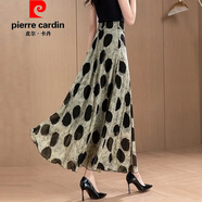 皮爾卡丹（pierre cardin）官方品牌高端半身裙女夏季2026新款氣質(zhì)波點(diǎn)大碼顯瘦修身仙女大擺 時(shí)尚大圓點(diǎn) M 建議90-105斤