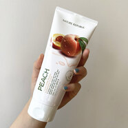 NATURE REPUBLIC韓國自然樂園水蜜桃洗面奶170ml大容量 男女污垢暗沉控油潔面乳膏 170ml 桃子