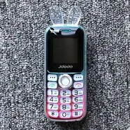 i迷你個(gè)性手機超小兒童語(yǔ)音王男女生水晶按鍵戒網(wǎng)漸變老人機手機殼 淺藍4G通 官方標配