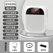 雅蘭仕小蜜蜂擴音器教師專(zhuān)用藍牙音箱音響小喇叭TF卡U盤(pán)錄音麥克風(fēng)大音量戶(hù)外導游便攜式喊話(huà)器 H1白色【超大音量 +插卡U盤(pán)+可錄音+可藍牙】