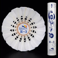 驕點羽毛球R5飛行穩(wěn)定R7耐打訓(xùn)練比賽羽毛球 R3  76速12個 1筒