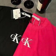 CALVIN KLEIN JEANS/CK【顯白梅子色】520限定情侶款T恤情人節(jié)限定美式梅子色短袖女T 520限定梅子色  Calvin Kle L 120-140斤 ?Calvin Klein