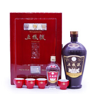 五糧液濃香型白酒 收藏商務(wù)送禮 56度 750mL 1瓶 +100ml老酒禮盒 56度 850mL