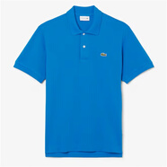 鱷魚(yú)男T恤L.12.12 新款經(jīng)典鱷魚(yú)刺繡休閑輕便透氣商務(wù)休閑短袖POLO衫 藍色Blue 3D3 4XL