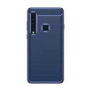 萬(wàn)浮生適用三星Galaxy A9 2018手機(jī)殼A9S/SM-A9200保護(hù)套A920/A9star pro拉絲軟殼 藍(lán)色 三星其他型號(hào)
