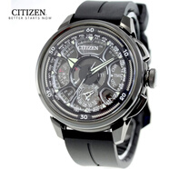 西鐵城（CITIZEN）【日本直郵】西鐵城手表光動(dòng)能CC7005-16F海外版衛星網(wǎng)絡(luò )男式 黑色 日本直郵