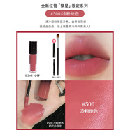 阿瑪尼（ARMANI）紅管水唇釉口紅小樣214 321 206 405 218絲絨水光02 04試色 繁星限定唇釉500【0.5ml】