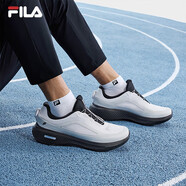 斐樂(lè )（FILA）BOA柔云3路跑鞋男鞋2025夏透氣運動(dòng)鞋跑步鞋 雨霧灰-NC 39
