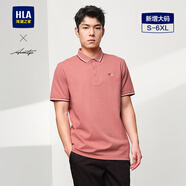 HLA海瀾之家短袖POLO衫男大碼輕商務(wù)時(shí)尚系列吸濕排汗短袖男