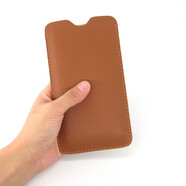 埠帝適用蘋(píng)果iPhone165123411proXSMAXXR6S78plusSE2手機保護皮套殼袋內膽包 裸機棕色 iPhone 16 Pro Max