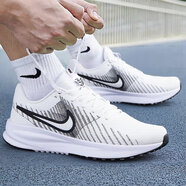 耐克（NIKE）官方艦店跑步鞋男鞋 2025秋季新款運動鞋網(wǎng)面透氣減震慢跑鞋 【RUN DEFY-白色】 43 (275mm)