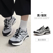 駱駝動(dòng)感（camel active）駱駝天馬徒步鞋戶(hù)外登山鞋女春季新款防滑耐磨運動(dòng)越野跑鞋男 F24B097048黑/銀灰女 35