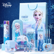 迪士尼（Disney）文具套裝 艾莎公主繪畫42件套 一年級(jí)小學(xué)生兒童文具大禮包學(xué)習(xí)用品小女孩生日禮物