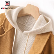 AEMAPE加厚連帽衫女2025秋冬新款寬松毛衣慵懶衛衣上衣百搭打底針織帽衫 主圖色 M 80-100斤