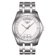 天梭（TISSOT）瑞士庫(kù)圖系列皮帶機(jī)械男士手表T035.407.16.051.02 T035.407.11.031.00