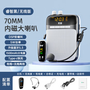 索愛索愛S-318小蜜蜂擴音器教師專用老師上課專用戶外無線麥克風(fēng)擴音喇叭大功率揚聲器 睿智黑【FM無線版】