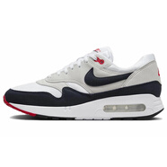 耐克（NIKE）AirMax1'86OG網布絨面革運動舒適防滑耐磨低幫生活休閑鞋男女同款 黑色 42.5