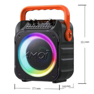 Amoi/夏新夏新A1A2A3A6A7A8A9無(wú)線(xiàn)藍牙插卡戶(hù)外便攜式老人廣場(chǎng)舞 夏新a9藍牙版帶無(wú)線(xiàn)話(huà)筒帶彩燈