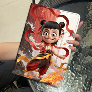 雅綠格步步高S5/S5C保護套360度旋轉s5pro 11英寸家教機大屏s7/s6全包硅膠X3洪恩版11.3兒童防摔A7寶典殼 少年哪吒【三折旋轉】配書(shū)寫(xiě)觸控筆 步步高S5/S5C/S5D