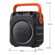 Amoi/夏新夏新A1A2A3A6A7A8A9無(wú)線(xiàn)藍牙插卡戶(hù)外便攜式老人廣場(chǎng)舞 夏新a8藍牙版帶無(wú)線(xiàn)話(huà)筒