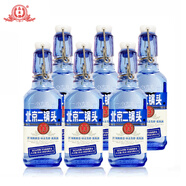 永豐牌出口小方瓶牌 北京二鍋頭 清香型白酒 口糧酒 42度 200mL 6瓶 小藍方