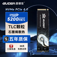 固德佳GXF T PCIe4.0 NVMe M.2固態(tài)硬盤(pán) 512GB GXF-T【512G】5200MB/s NVMe PCIe 4.0