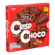 日清日本巧克力進(jìn)口網(wǎng)紅零食CISCO日清麥脆批巧克力牛奶原味膨化食品 麥脆批巧克力49g*6盒