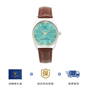 碧允手表男士國產(chǎn)庫存復古機械表手動(dòng)上發(fā)條鋼表帶 棕色皮帶款 推薦