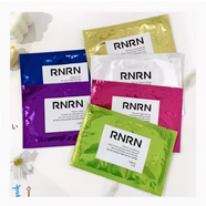 Fibroin泰國小f面膜fibroin童顏蠶絲深層補水鎂白保濕盒裝20片 【銀色10片+紅色10片】 買(mǎi)60片送