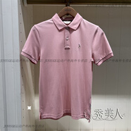 哈吉斯（HAZZYS）24年夏款男士休閑短袖T恤POLO衫ASTZE0BBE10 PN粉色 M 170_92A_46