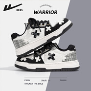 回力男鞋2025新款冬季軟底復古百搭加絨鞋子男學(xué)生休閑運動(dòng)板鞋男 黑白悟空 39