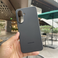 三星（SAMSUNG）原裝適用Galaxy A56 5G硅膠保護殼A56原裝液態(tài)硅膠手機殼a56全包防摔商務(wù)男女感純色輕薄外殼小清 原裝液態(tài)硅膠殼 黑色 三星Galaxy A56